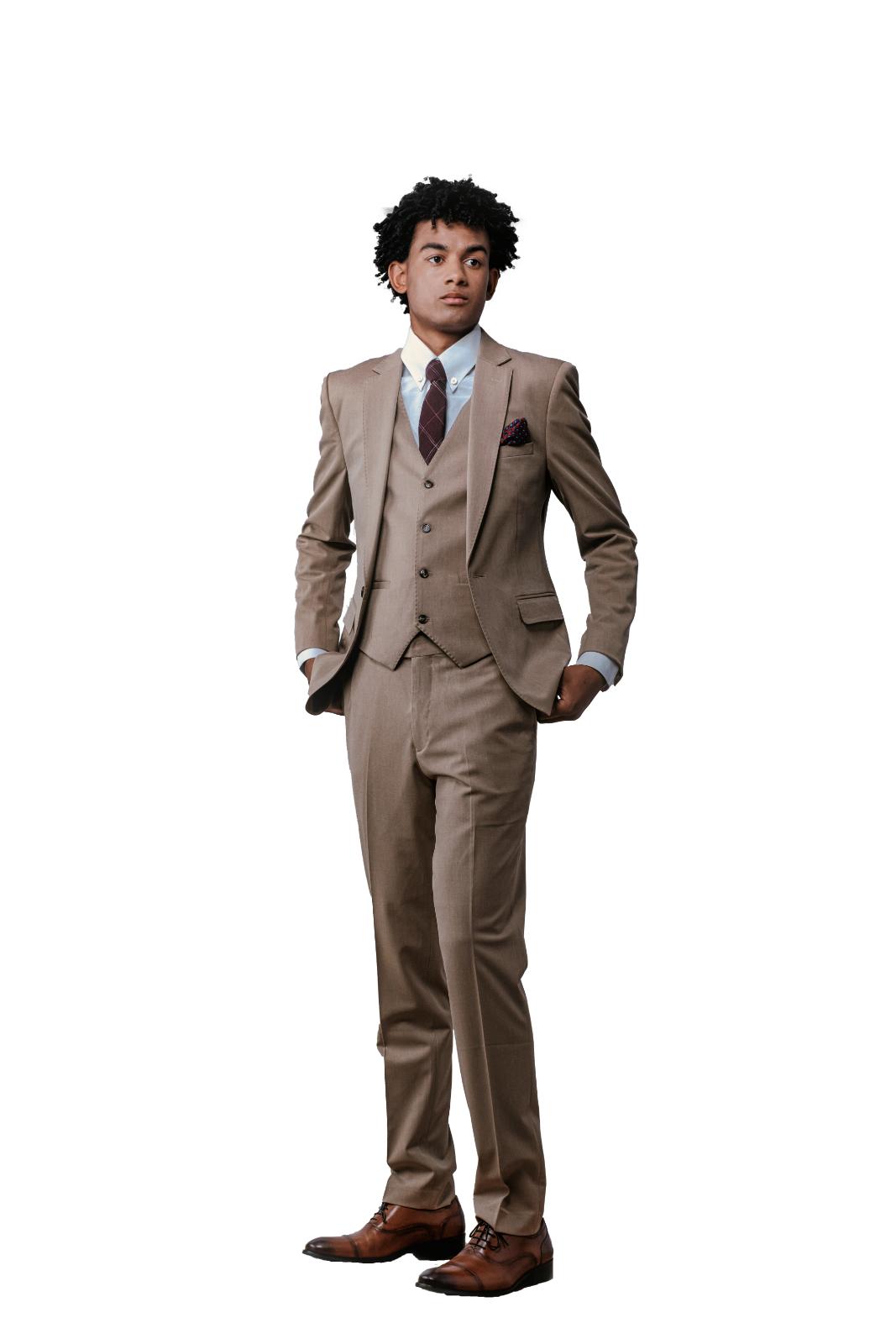 Beige Business Suit