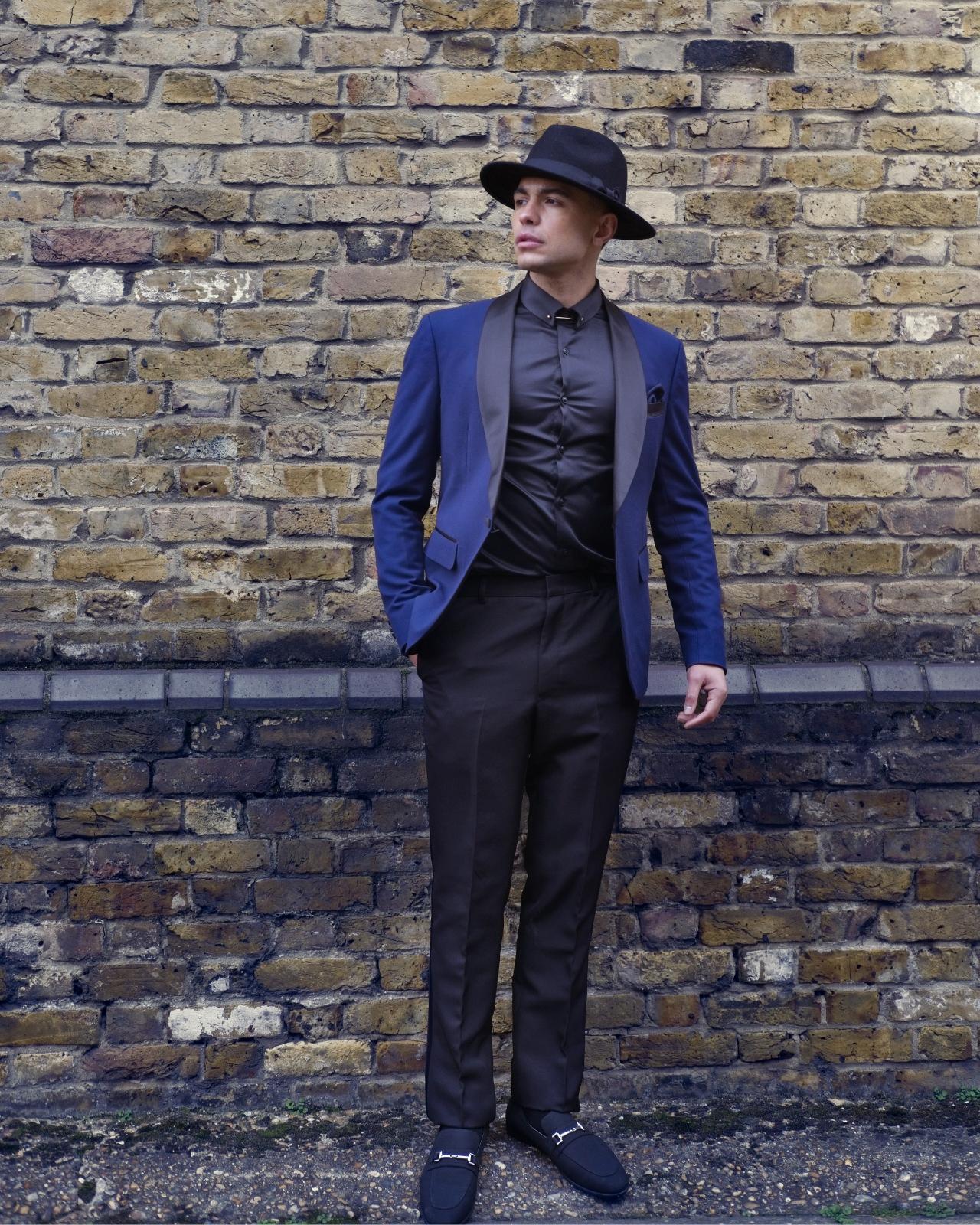 Navy Blue Classic Tuxedo